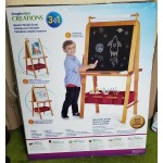 Tabla ajustabila 3in1 Imaginarium Master Studio Easel multifunctionala magentica de scris si pictat 